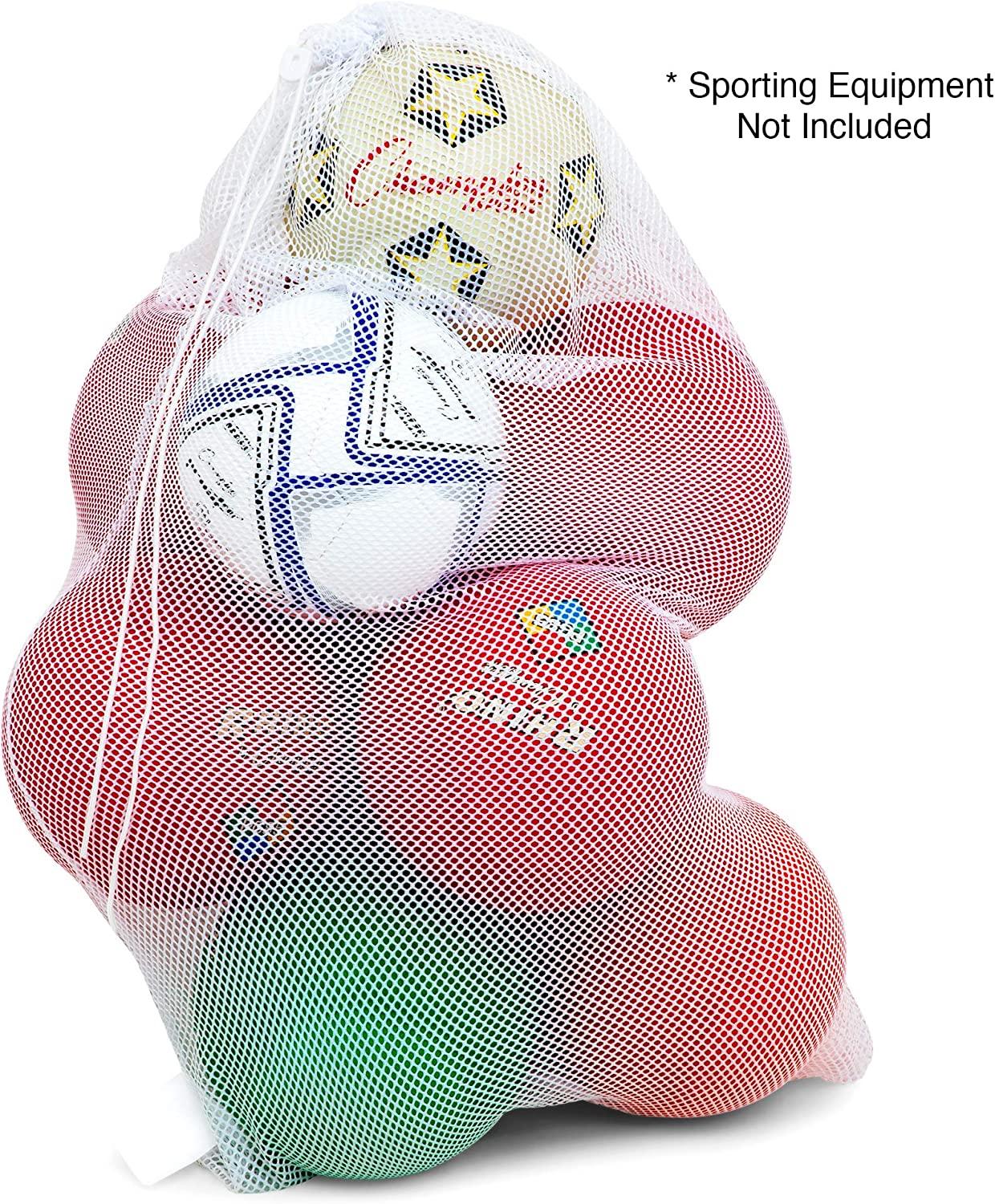 Champion Sports Mesh Sports Equipment Bag 24" x 48" Black