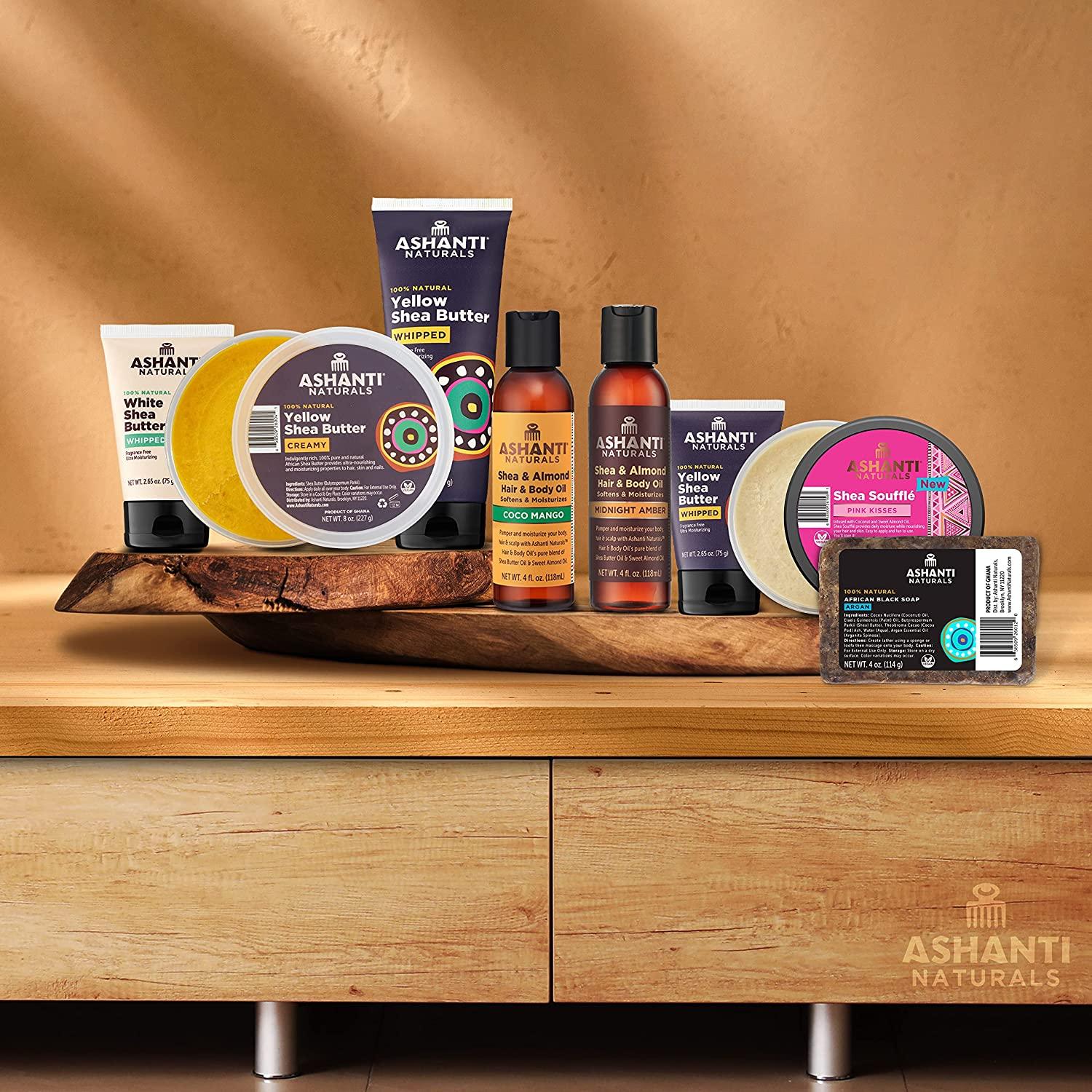 Organic Ashanti Naturals Shea Butter Cream 15oz Face & Body