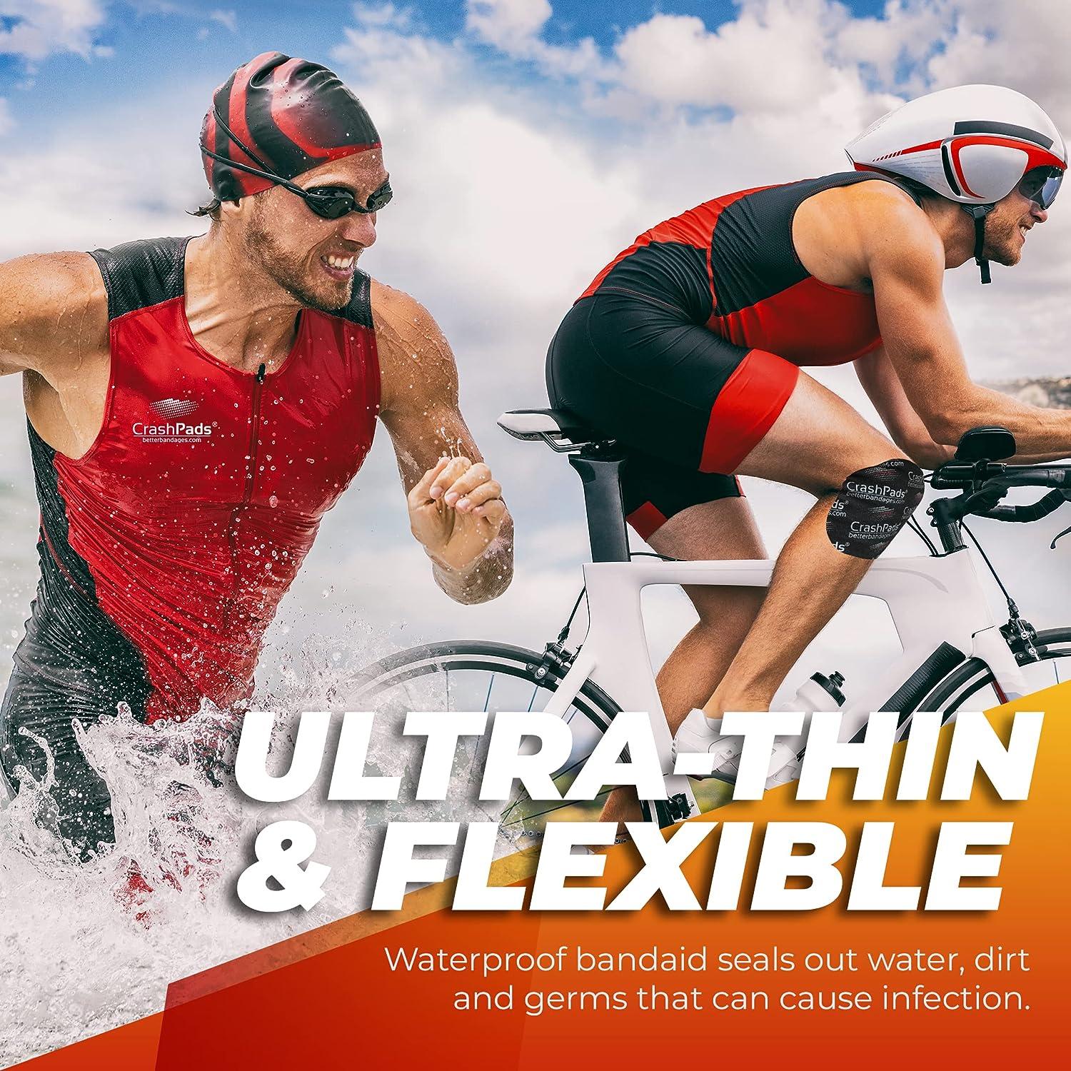 Assorted CrashPads Adhesive Bandages for Road Rash Raspberries Cuts