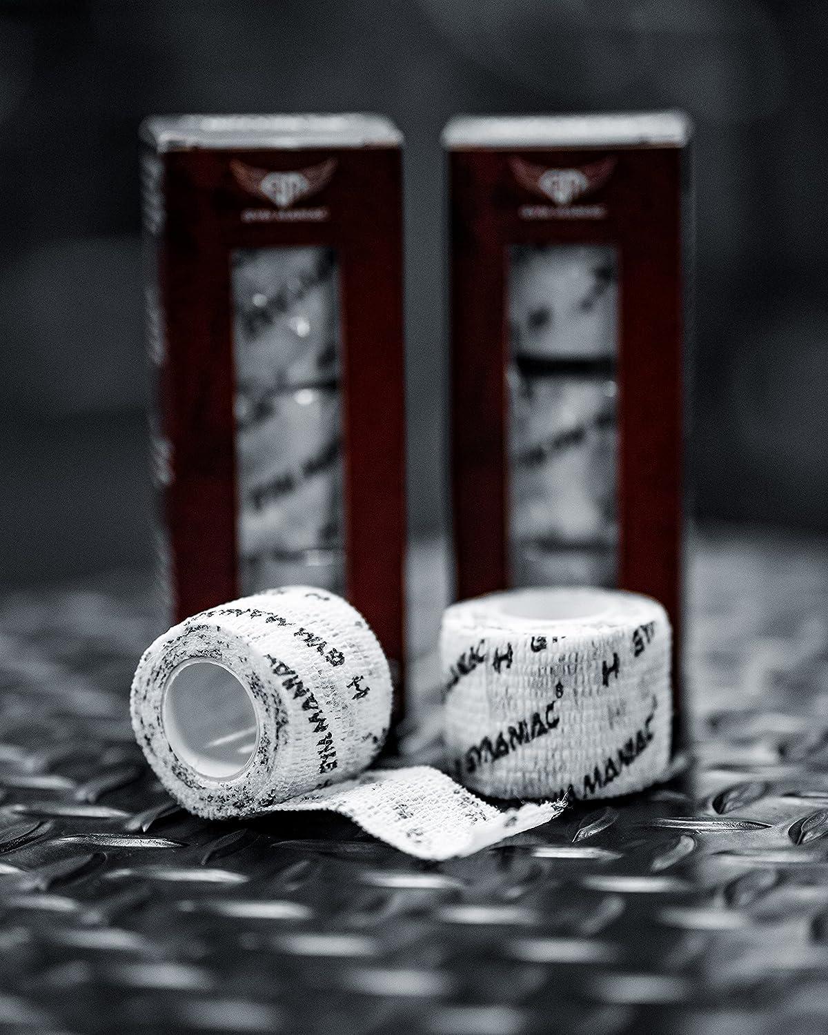 Gym Maniac GM Adhesive Weightlifting Tape Thumb Hand & Wrist Wrap for