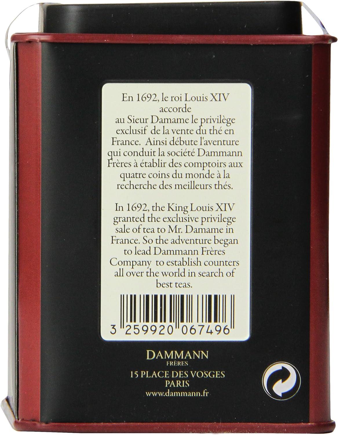 Dammann Teas 4 - 4 fruits reds 100 g Tin