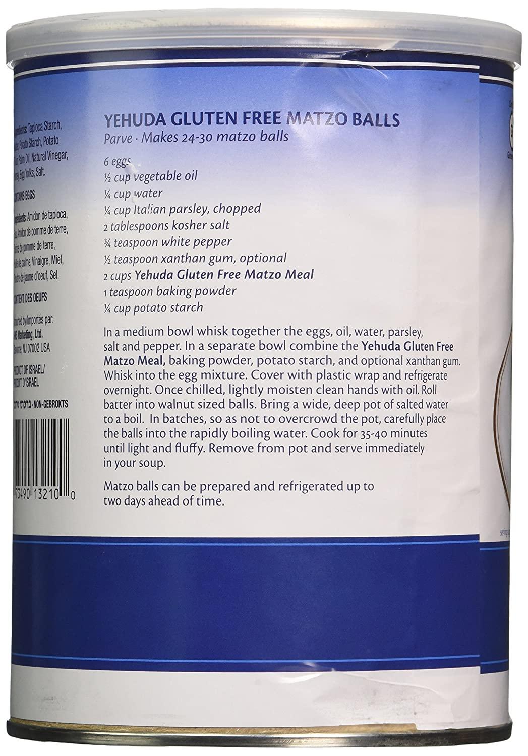 Yehuda Gluten Free Matzo Meal, 15 Ounce (Pack of 2)