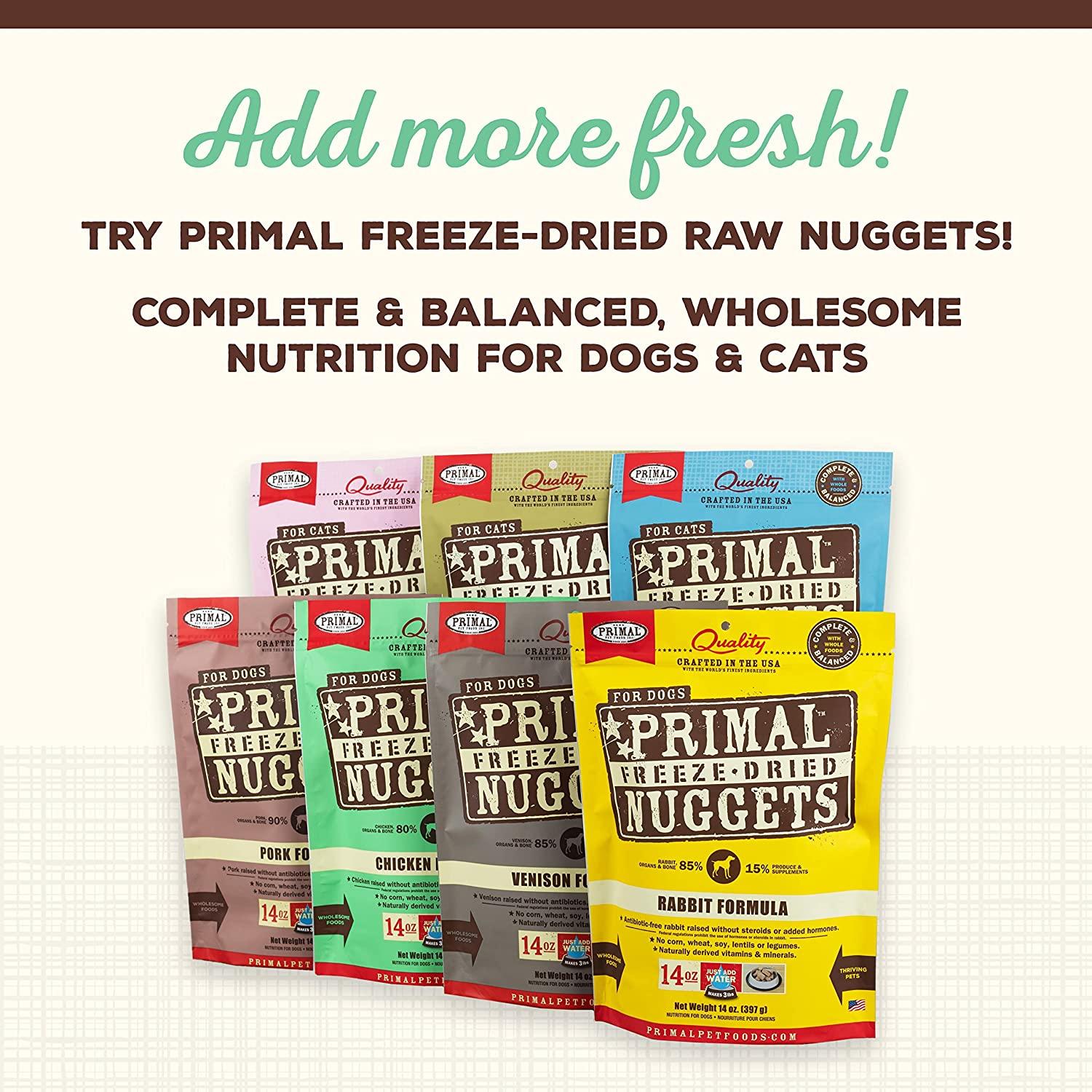 Primal Cupboard Cuts Freeze Dried Cat & Dog Food Topper