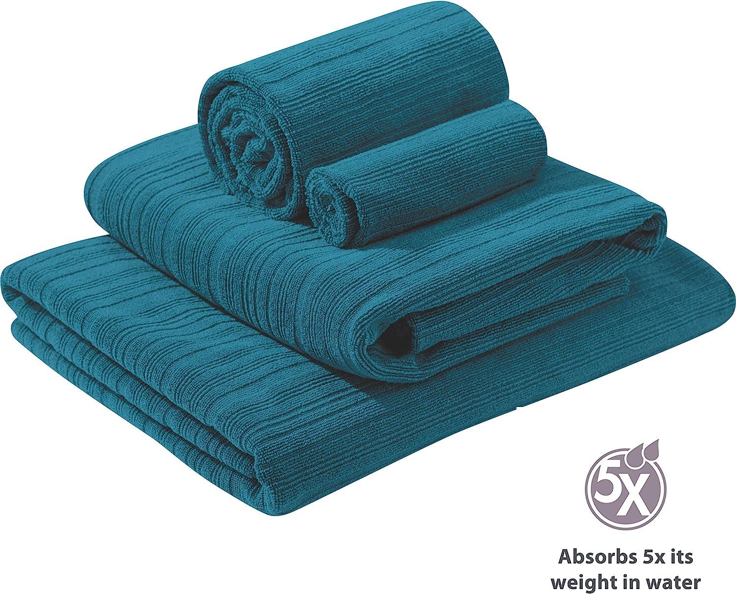 PackTowl Luxe Quick Dry Microfiber Towel 36 x 59 Inch Zesty