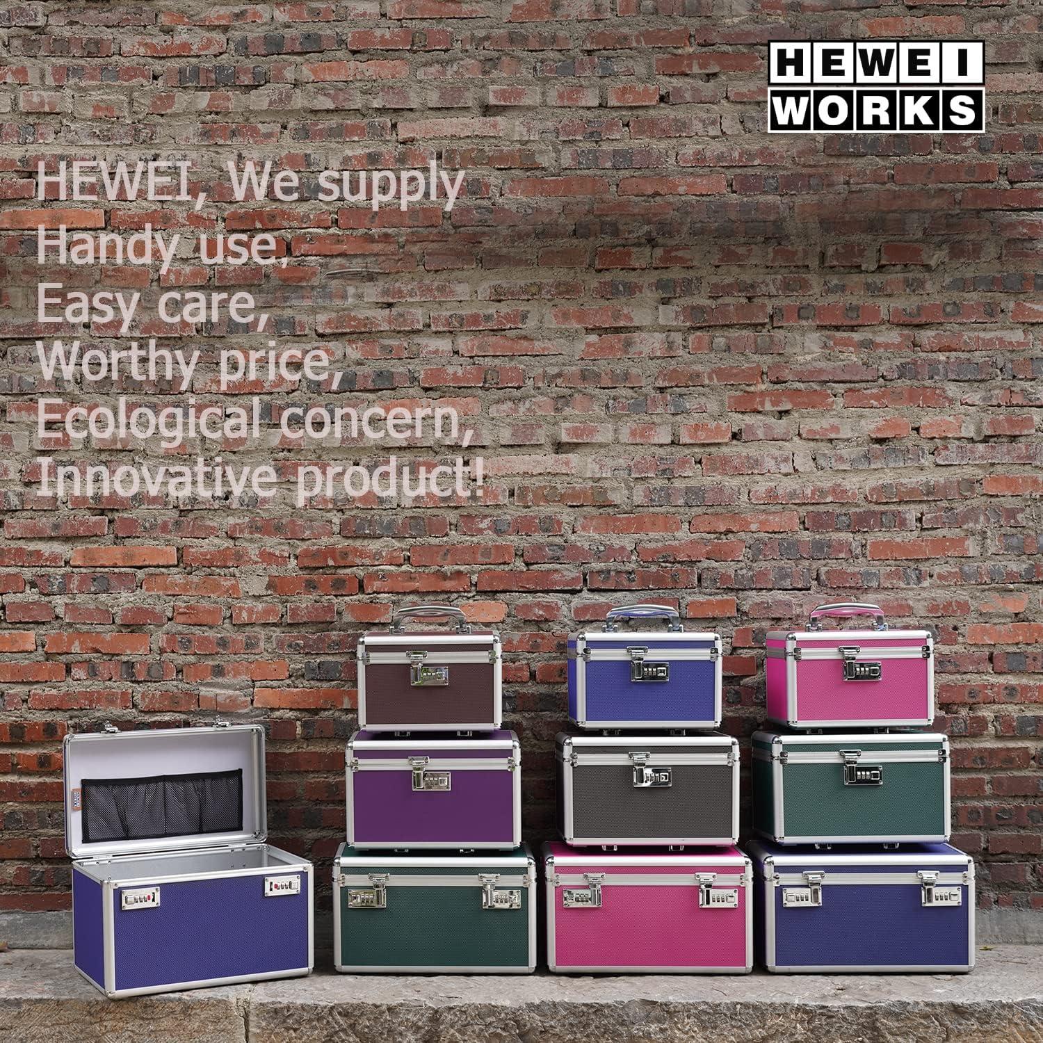 HEWEI WORKS Locking Box - Childproof Medication Organizer