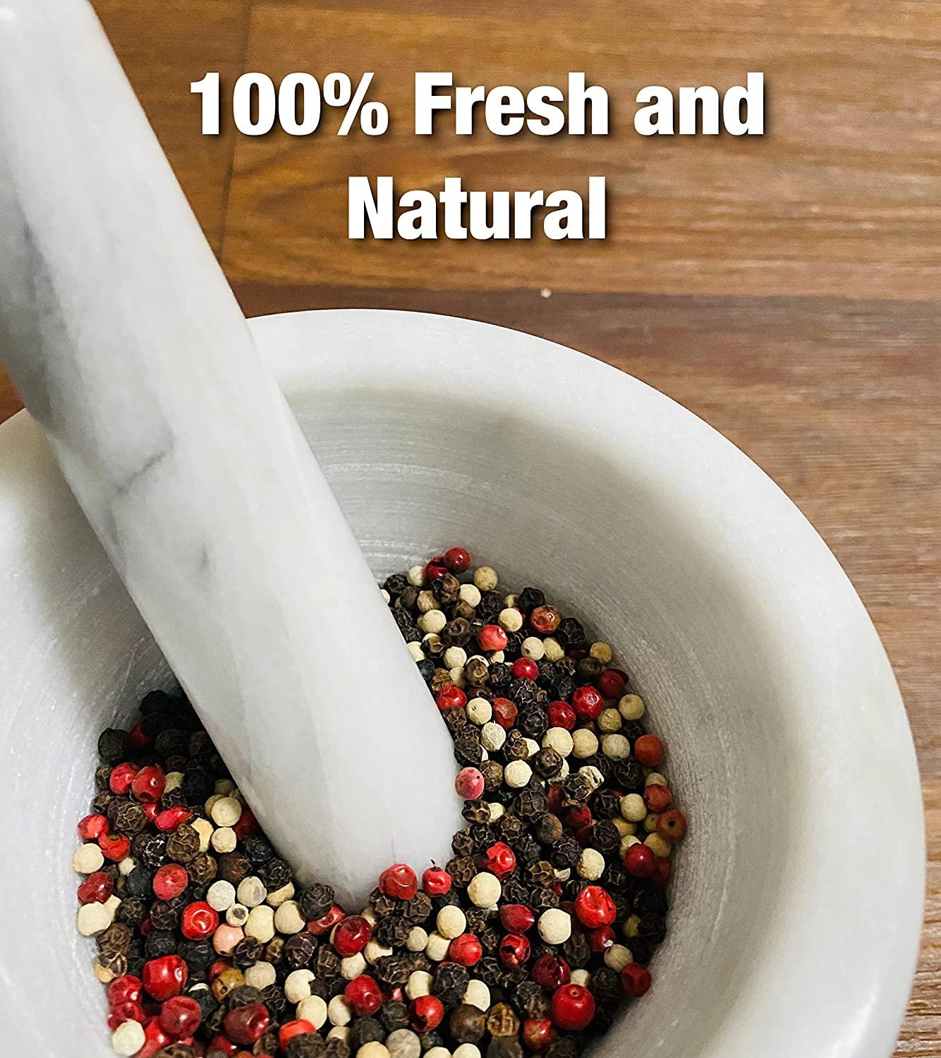 Red Baron Organic Gourmet Peppercorn Blend 100 Natural, Paleo, Keto, Vegan Friendly, NonGMO