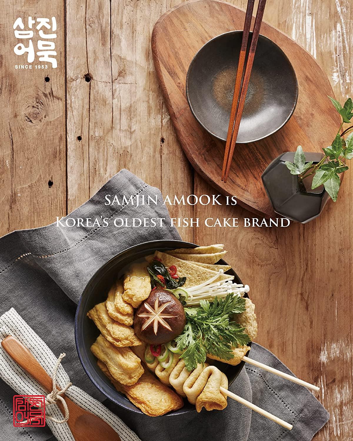 Samjin Amook Tteokbokki Fish Cake & Rice Cakes (Carbonara) High Protein Creamy Cheesy Korean