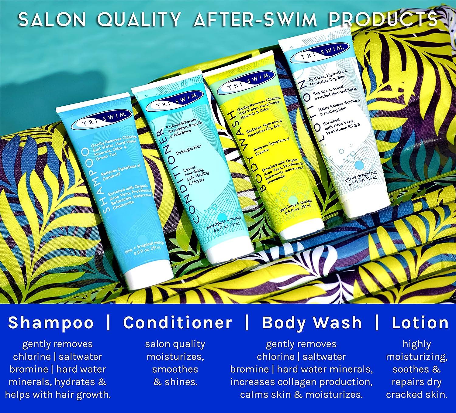 TRISWIM Chlorine Out Shampoo & Conditioner Gift Set