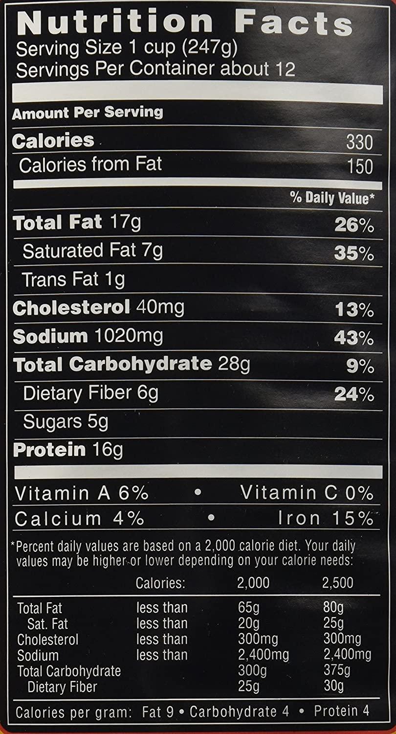 Stagg Country Chili with Beans 108oz Delicious & Hearty Chili for a Crowd