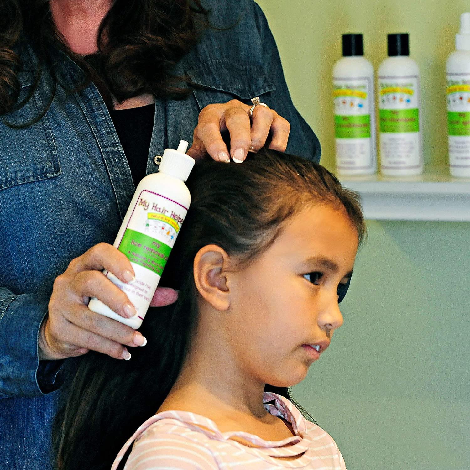 Dimethicone Oil Lice Treatment NonToxic & Safe Kills Lice & Eggs 8 fl oz Treats 13 People