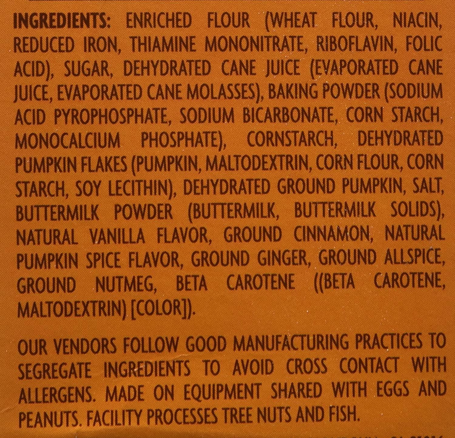 Trader Joes Pumpkin Pancake and Waffle Mix 2 Pack