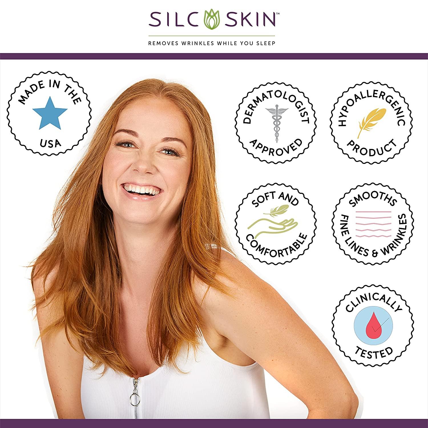 SilcSkin Decollette Pad to Correct & Prevent Chest Wrinkles from Sun