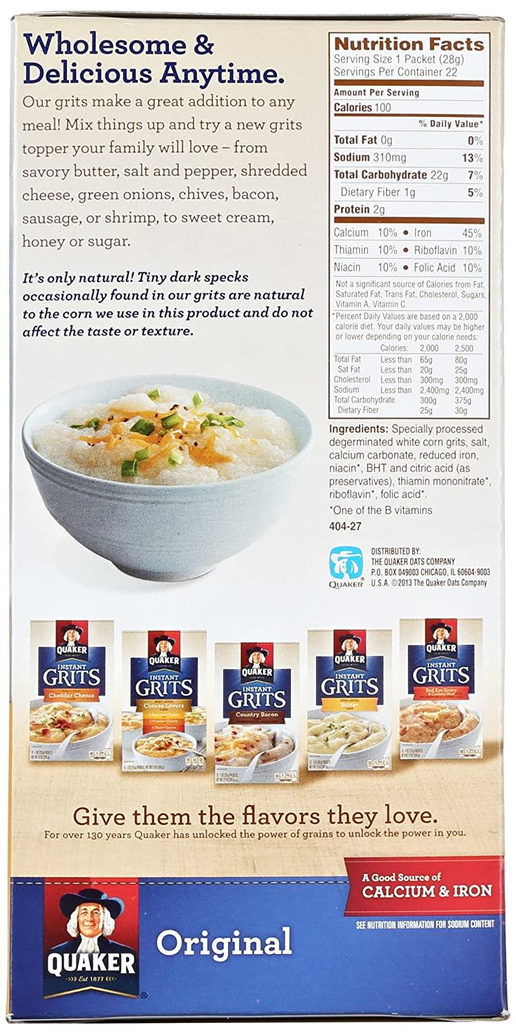 Quaker Instant Grits Original Value Pack Buy Online