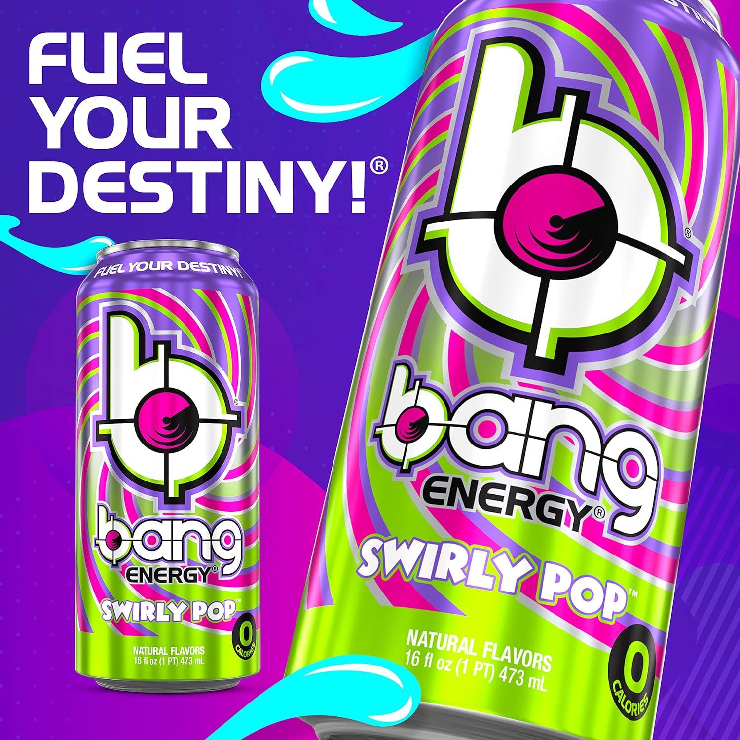 Buy Bang Energy Swirly Pop - Sugar-Free Energy Drink (16 oz
