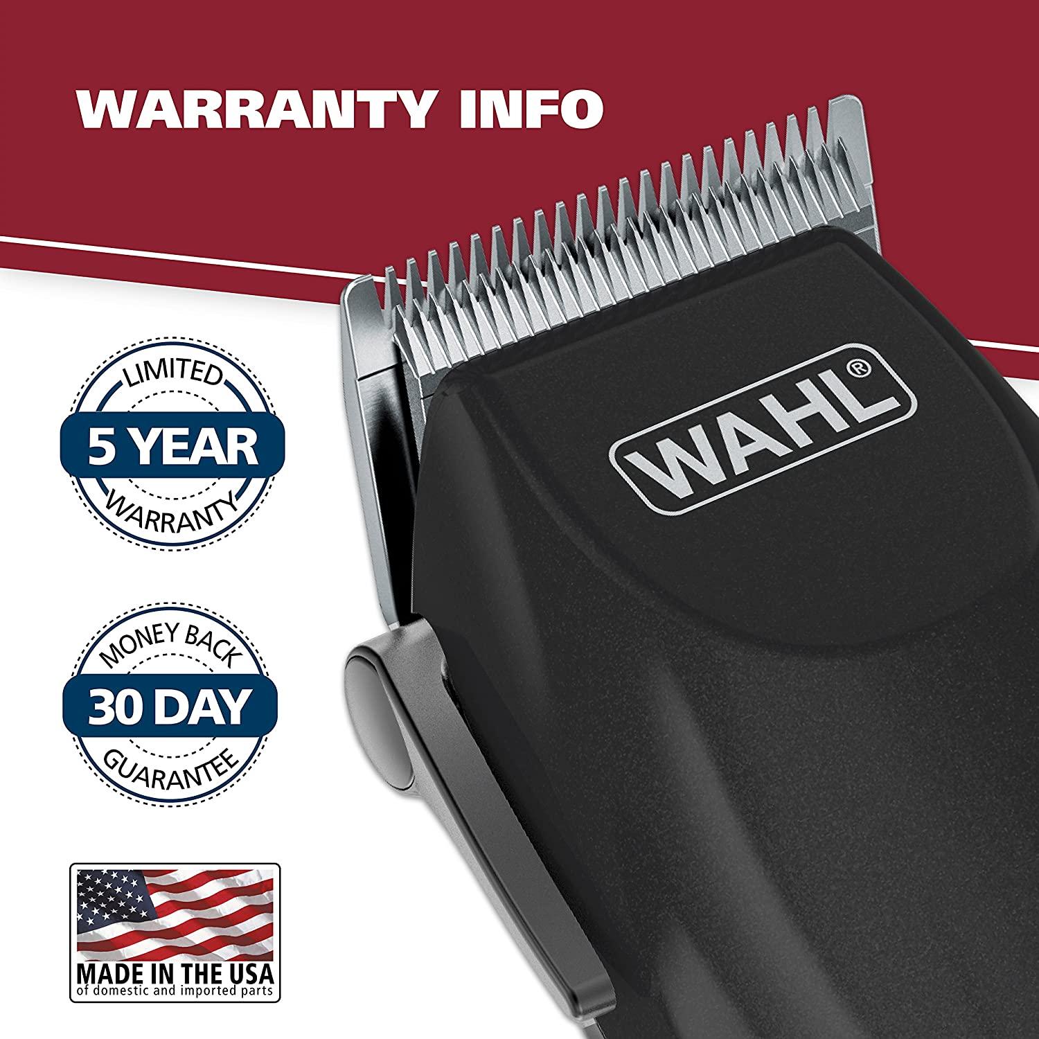Wahl Clipper LithiumIon Cordless Haircutting Kit Rechargeable