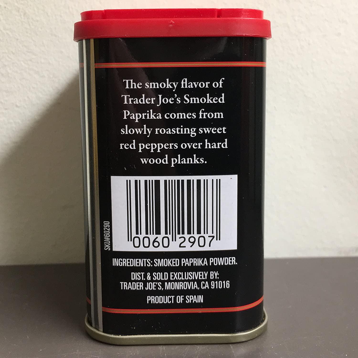 Trader Joe's Smoked Paprika Rich and Flavorful Spice for Gourmet Cooking