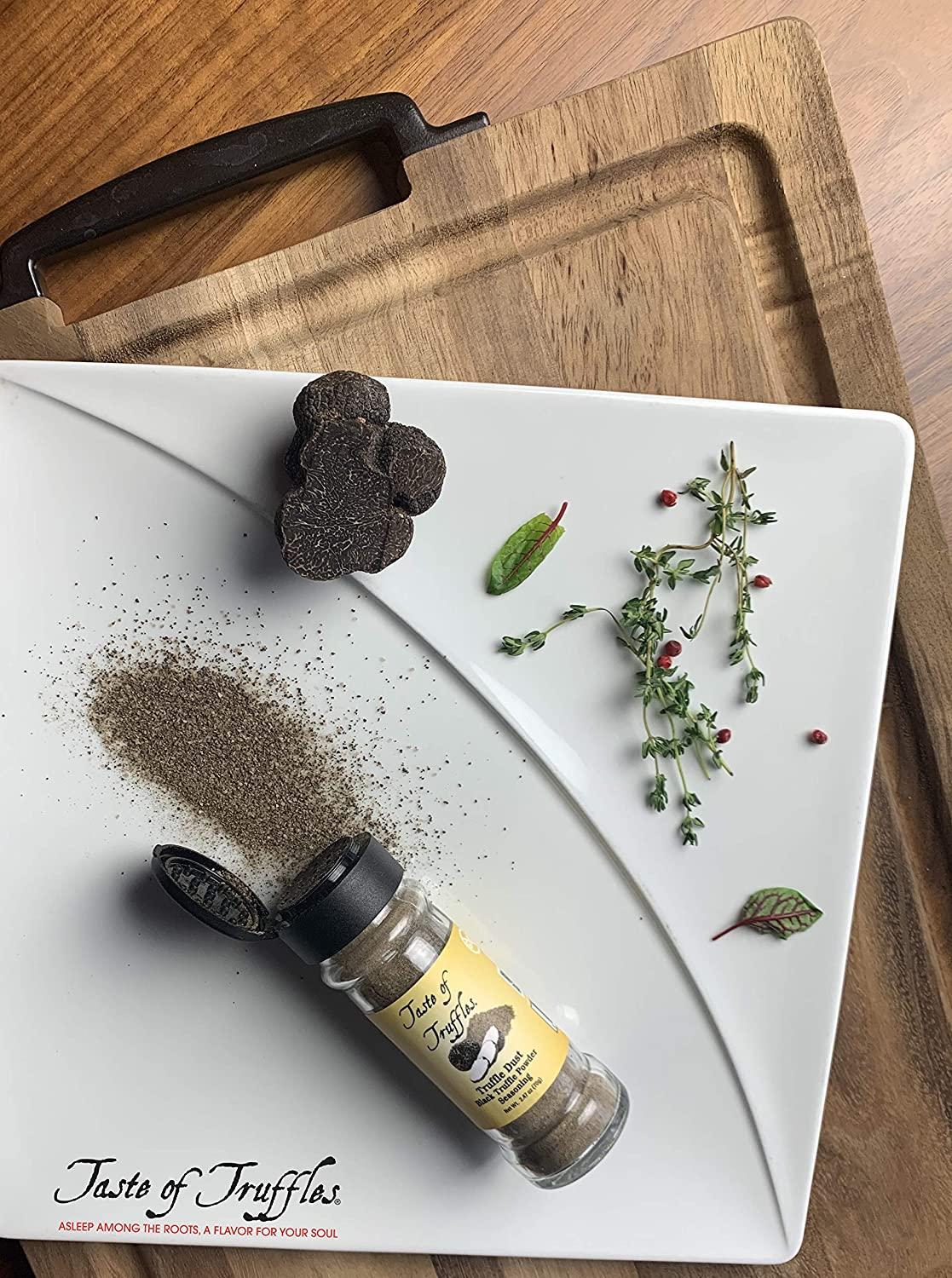 Black Truffle Dust Seasoning Premium Black Truffle & Mushroom Powder