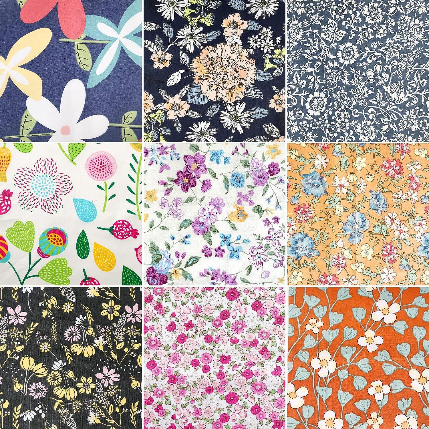 Misscrafts Cotton Quilting Fabric, 12×12-Inch