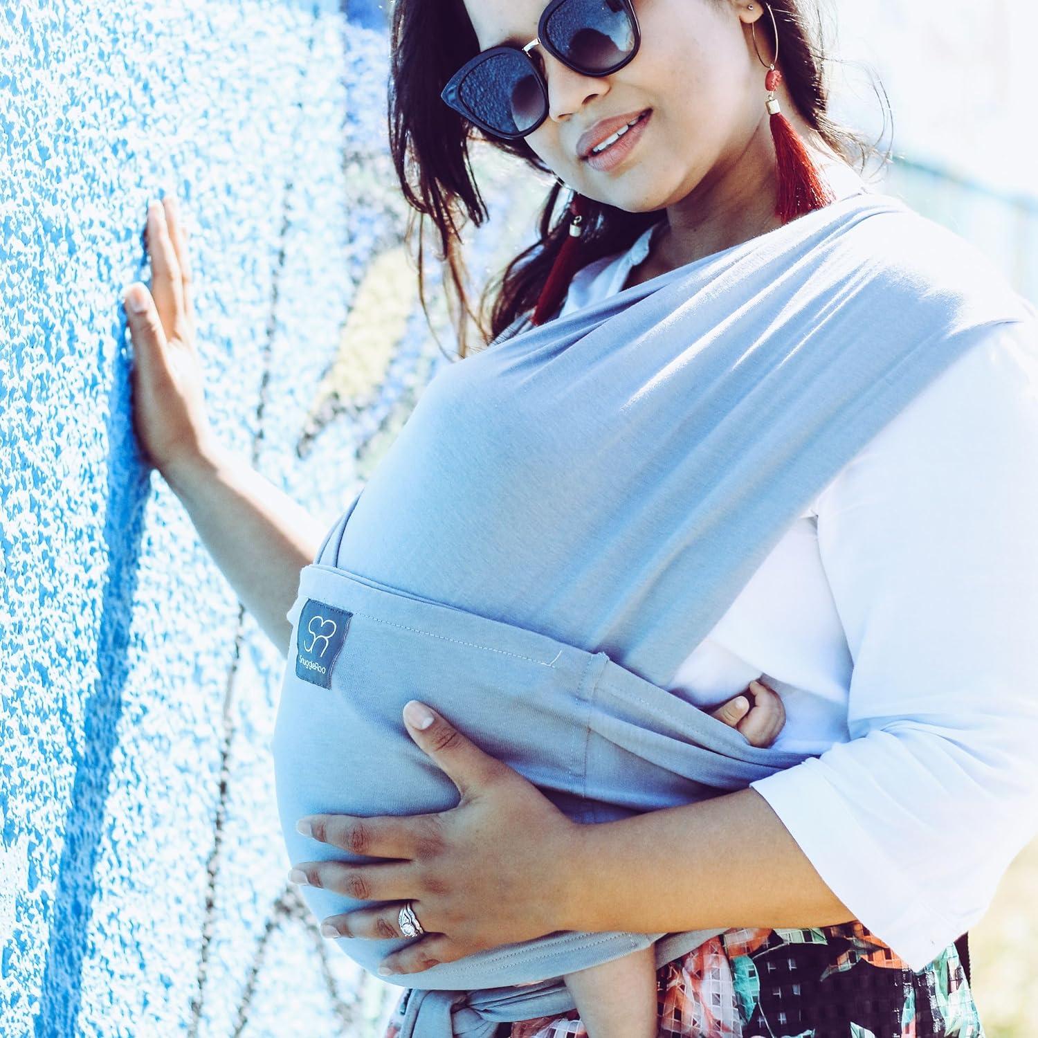 dreamgenii SnuggleRoo Hybrid Baby Carrier and Wrap With Handy travel ...