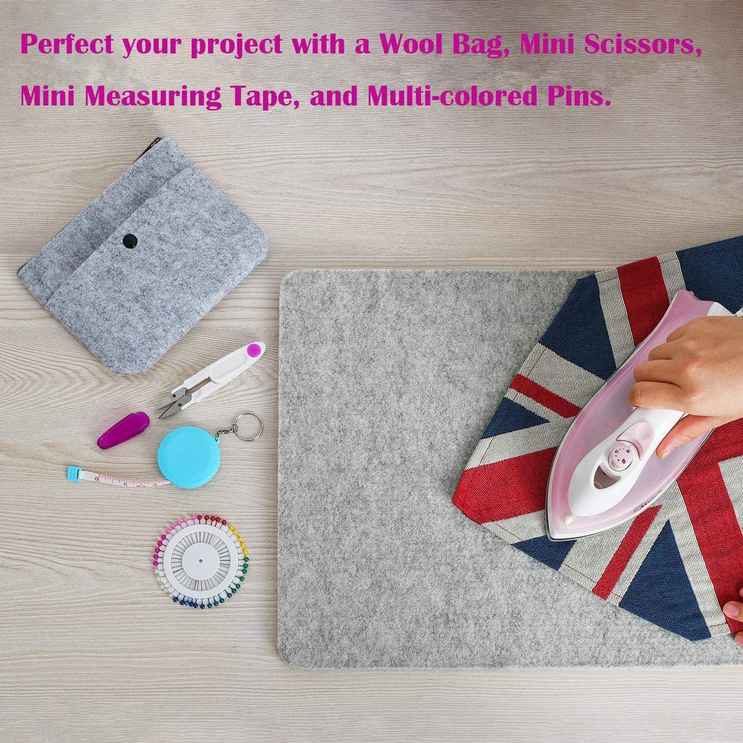 Wool Ironing Mat For Quilting  60 x 22 Wool Ironing Mat For Sewing