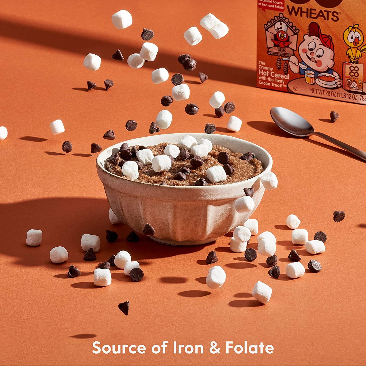 MaltOMeal Coco Wheats Hot Cereal 28 Oz (12 Pack) Quick Cooking