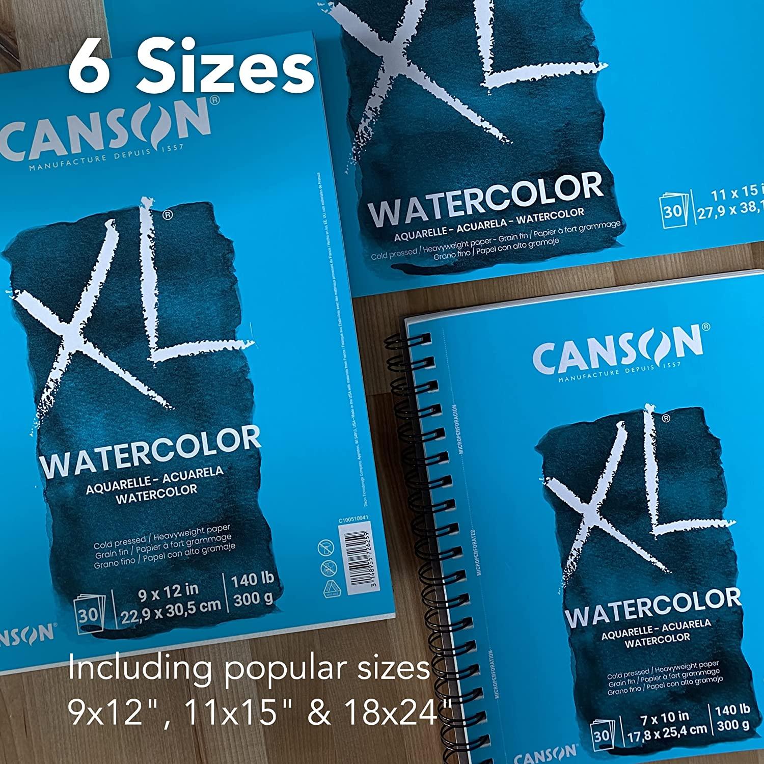 Canson 100510927 XL Series Mix Paper Pad, 98 Pound, 9 X 12 Inch