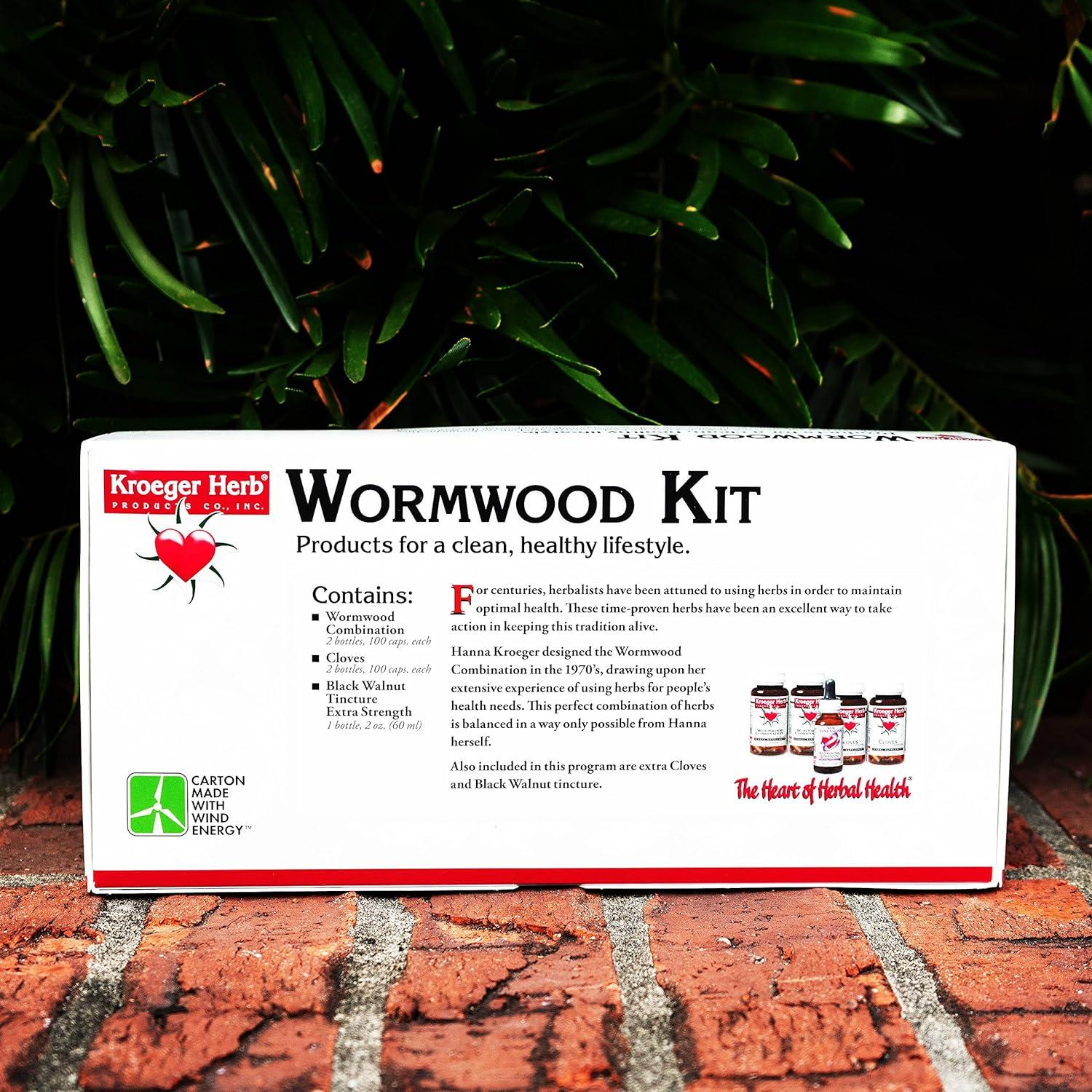 Wormwood Kit 5 Piece Kit Kroeger Herb Co 5 Count (Pack of 1)