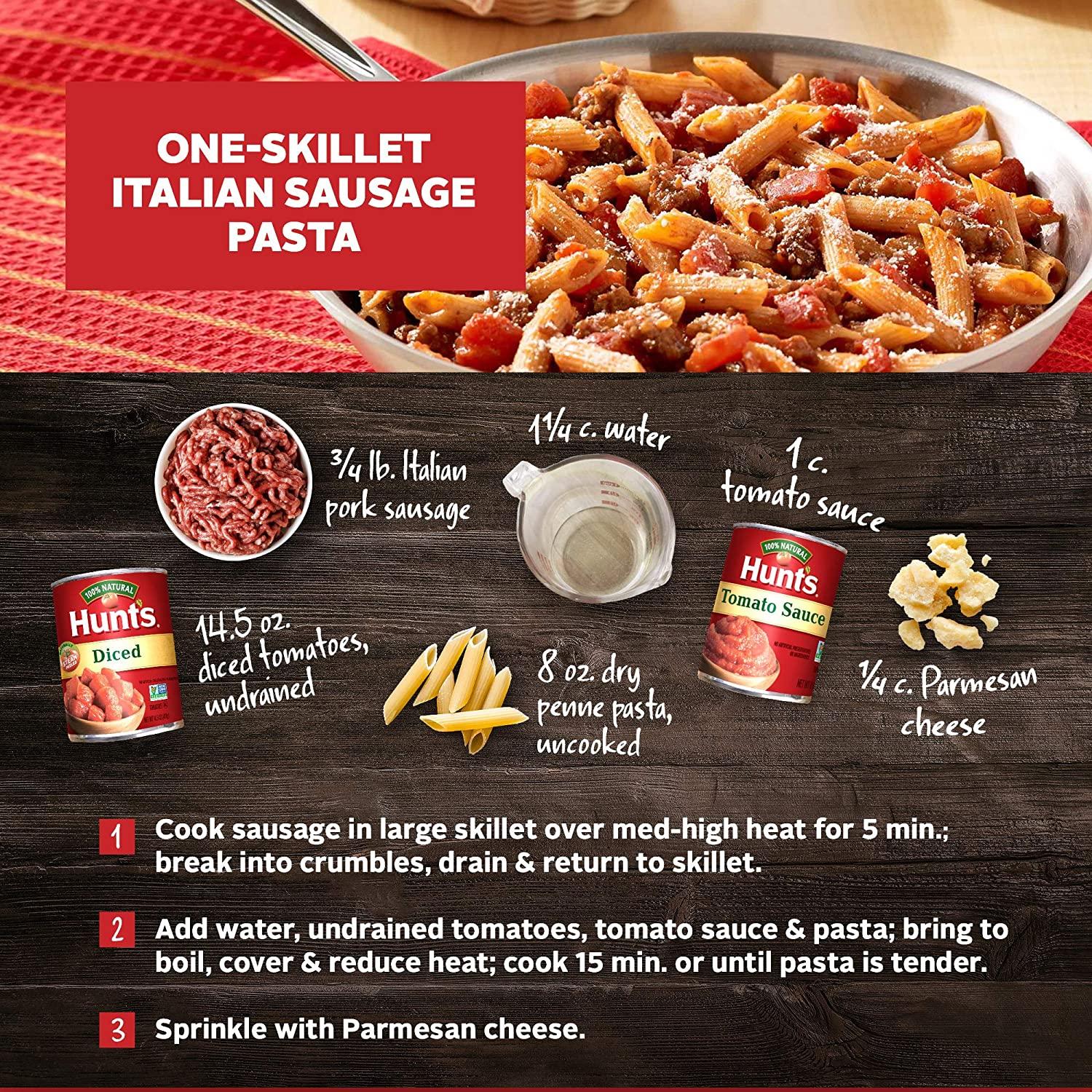 Hunt's Organic Diced Tomatoes, Keto Friendly, 14.5 oz