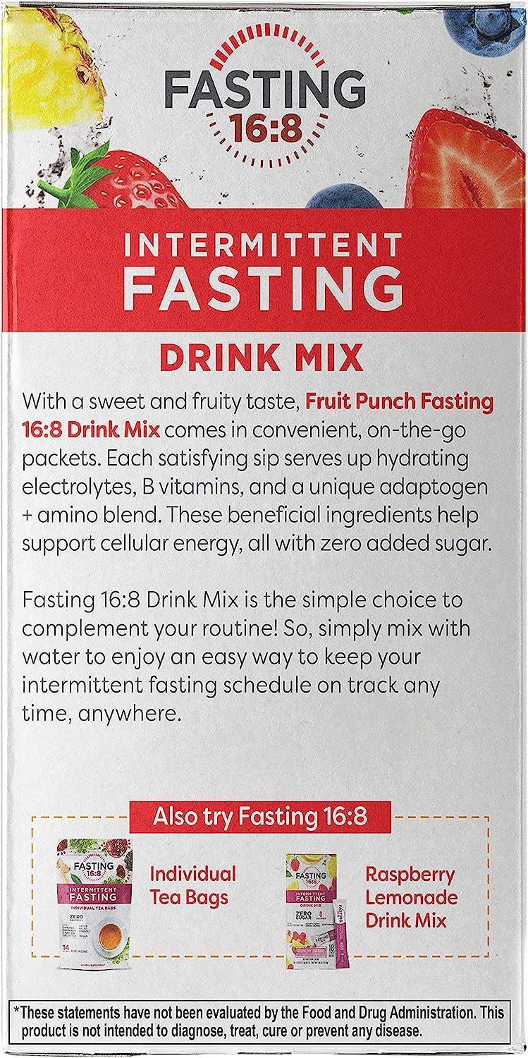 Fasting 16 8 Intermittent Fasting Drink Mix | Fruit Punch