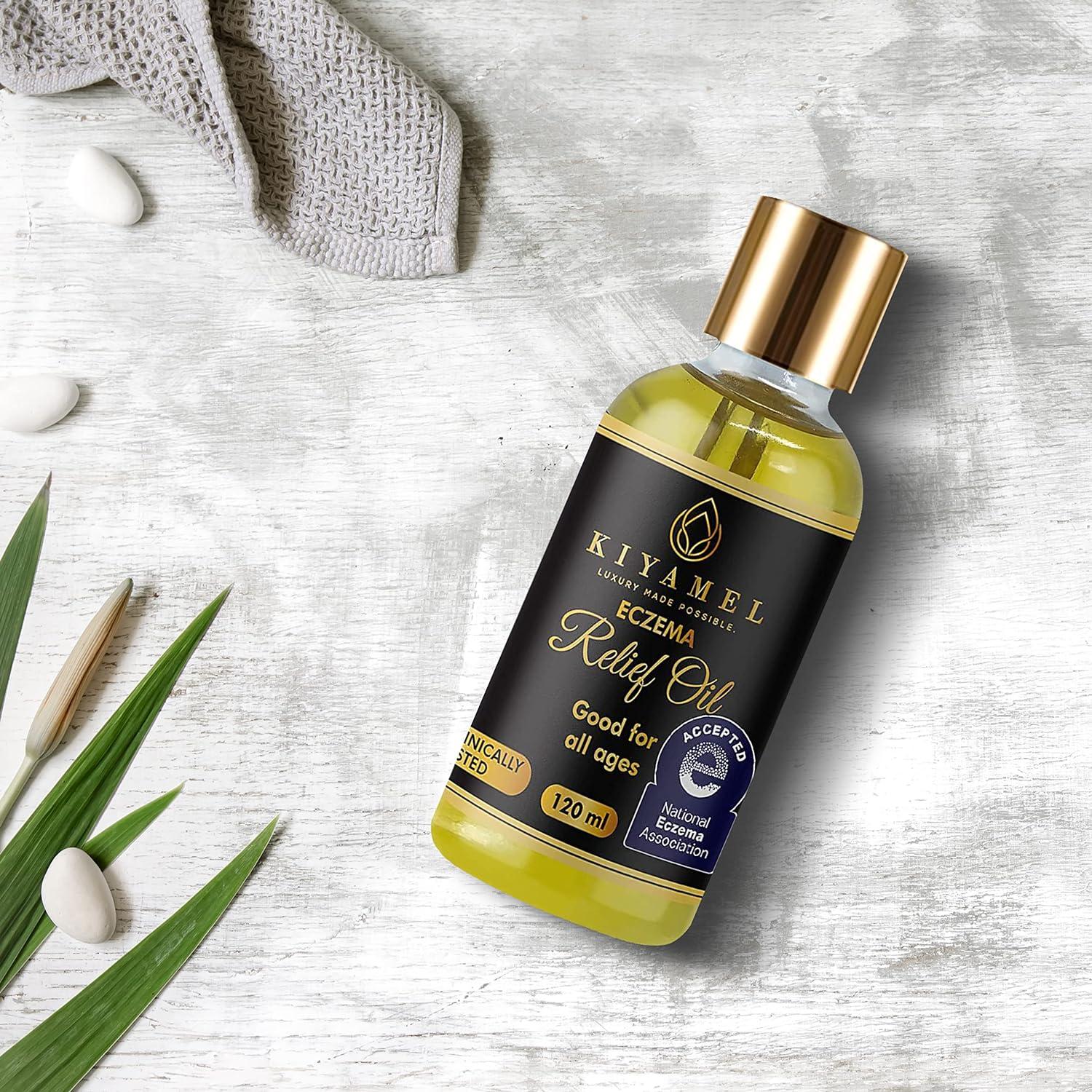 KIYAMEL Moisturizing Eczema Relief Essential Oil with Hemp Seed for Dry