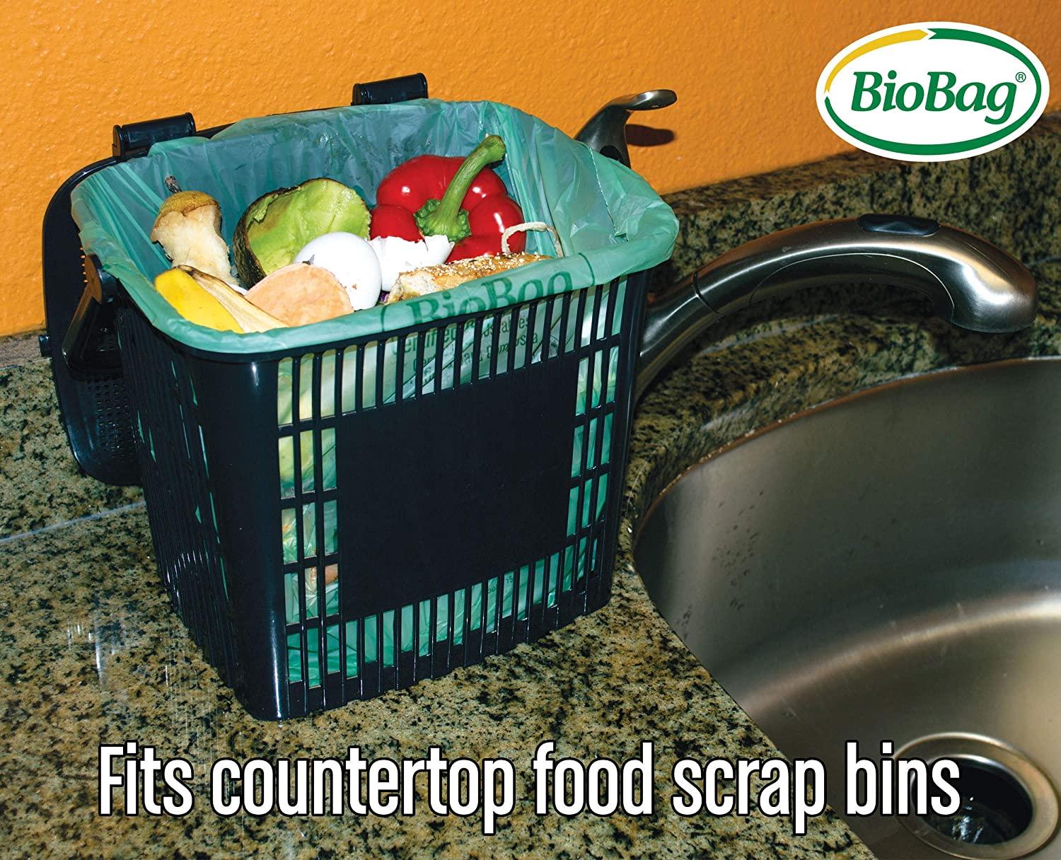 BioBag (USA), The Original Compostable Bag, 3 Gallon, 100 Total Count