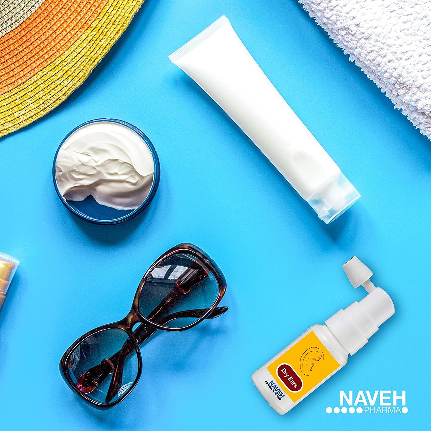 NAVEH PHARMA Dry Ears Swimmers Ear Drops Spray Ear Drying Solution