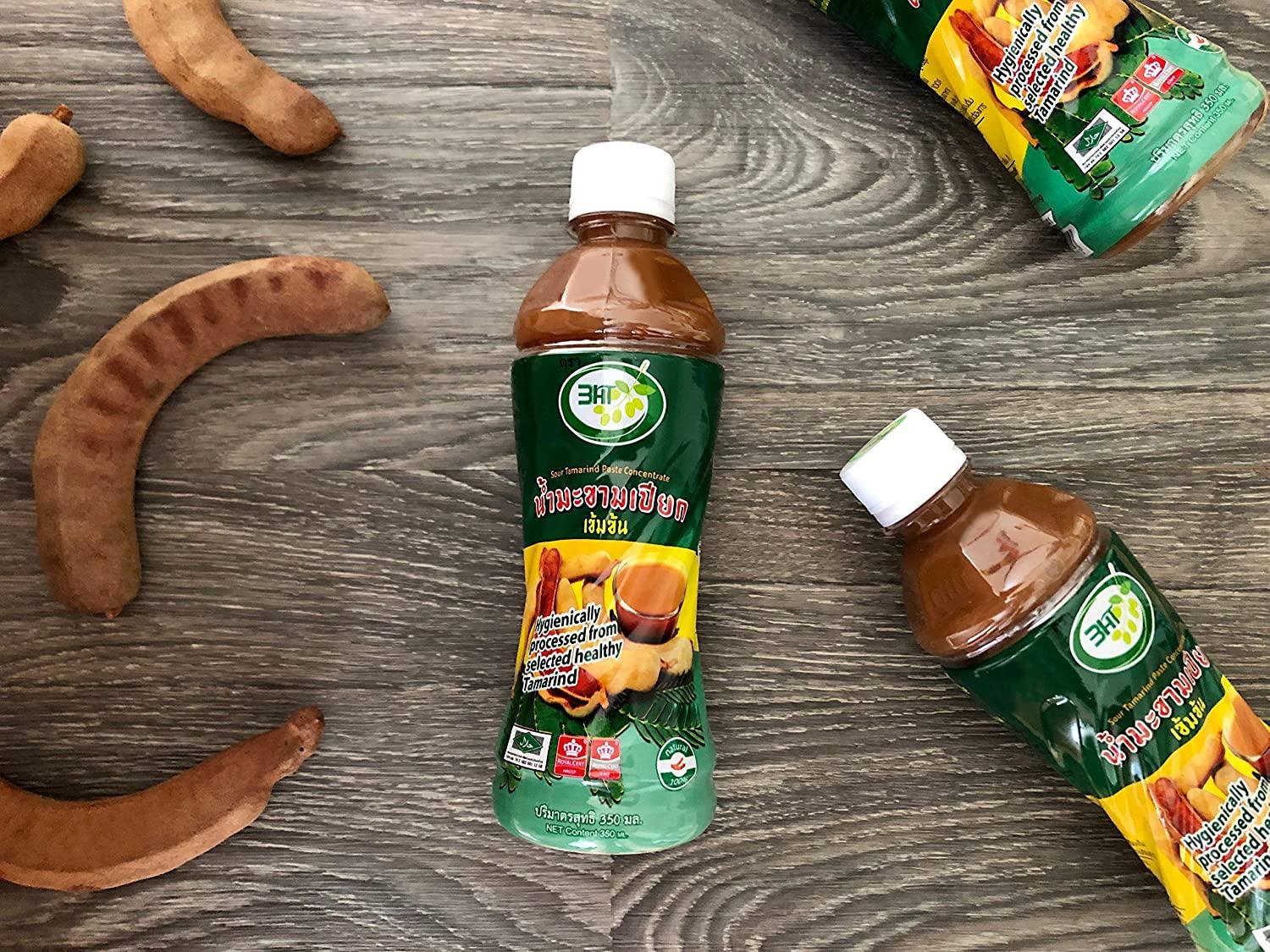 Authentic Thai Tamarind Concentrate Ideal for Papaya Salad, Peanut