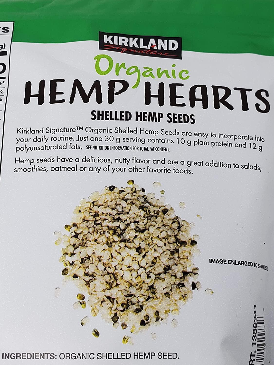 Kirkland Signature Organic Hemp Hearts Nutrientrich Superfood for