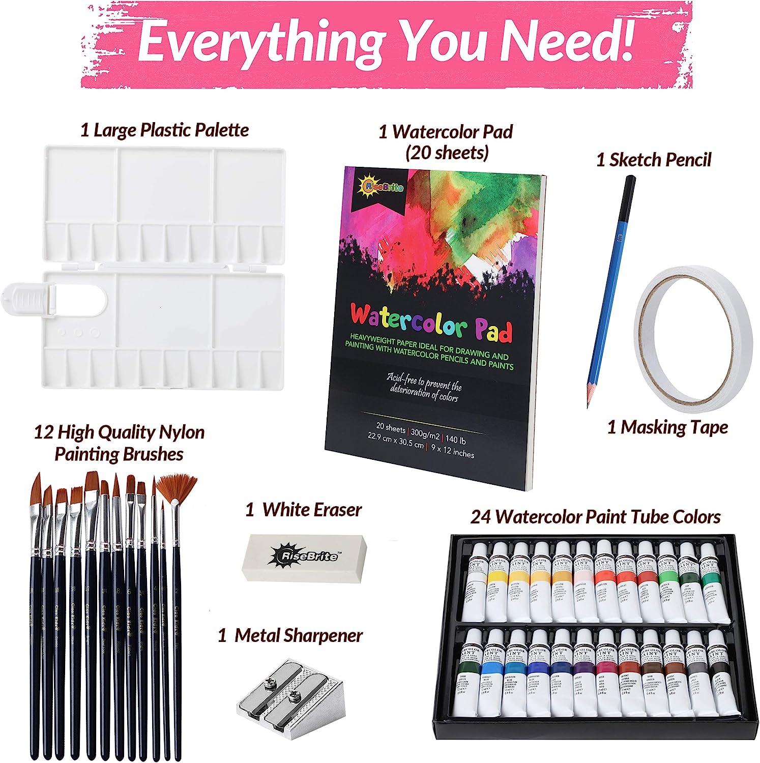 Professional Watercolor Paint Set for Adults Watercolor Painting Kit with HighQuality Water