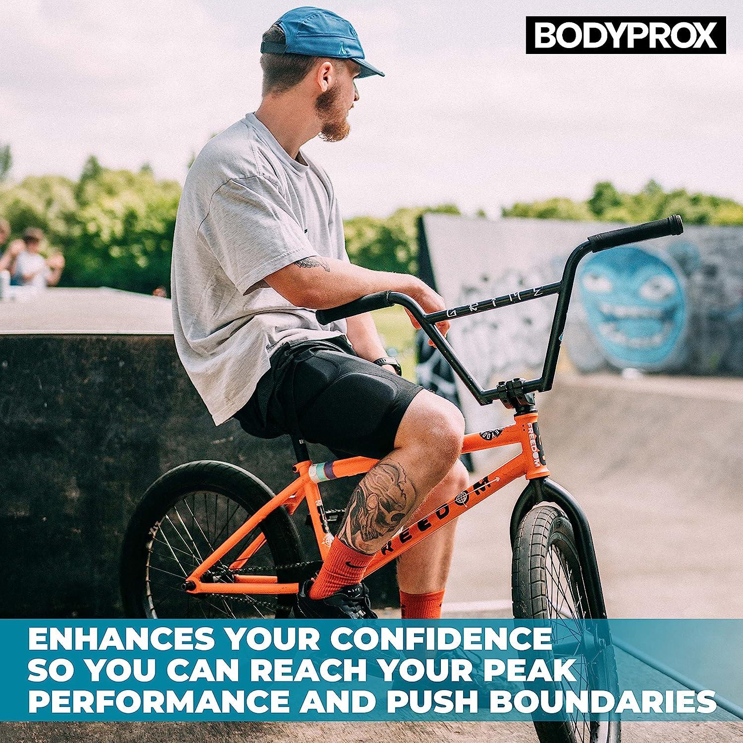 Bodyprox Gepolsterte Schutz-Shorts für Snowboarding, Skaten und Bodyprox Gepolsterte Schutz-Shorts für Snowboarding, Skaten und
