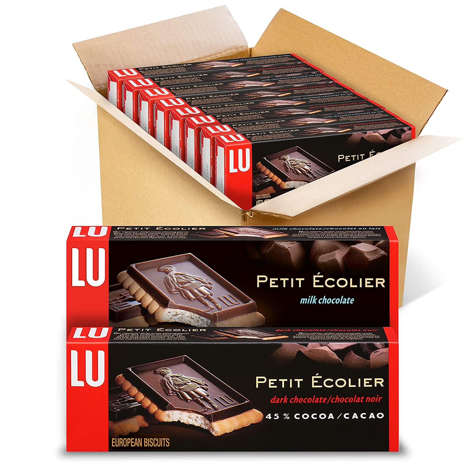 LU Petit Écolier European Chocolate Biscuit Variety Pack, LU Petit