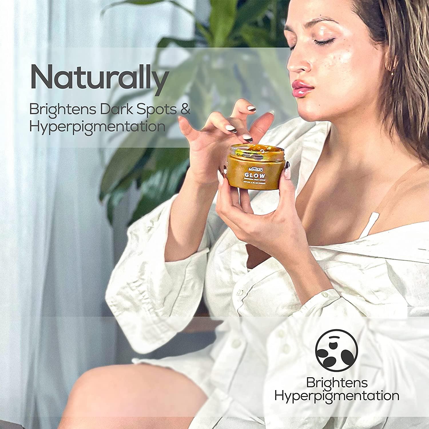 Minimo Glow Unscented Skin Brightening Face Scrub 5 oz Blemish