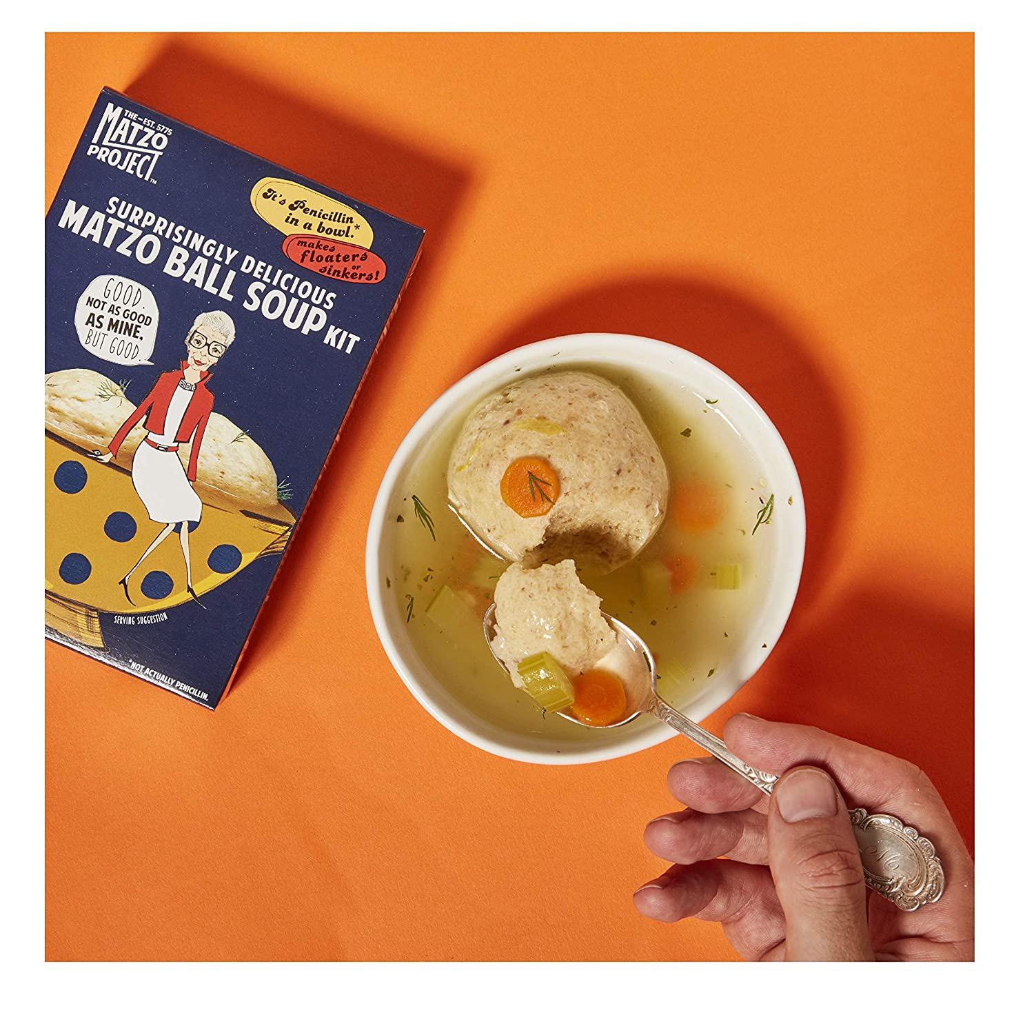 Matzo Ball Soup Kit & Matzo Crumbs, 4.5 Oz. Pack of 2 (1 of each) from