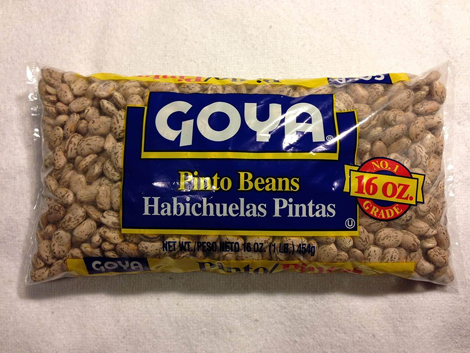 GOYA Dried Lentils, Pinto Beans, Yellow Split Peas & Green Split Peas