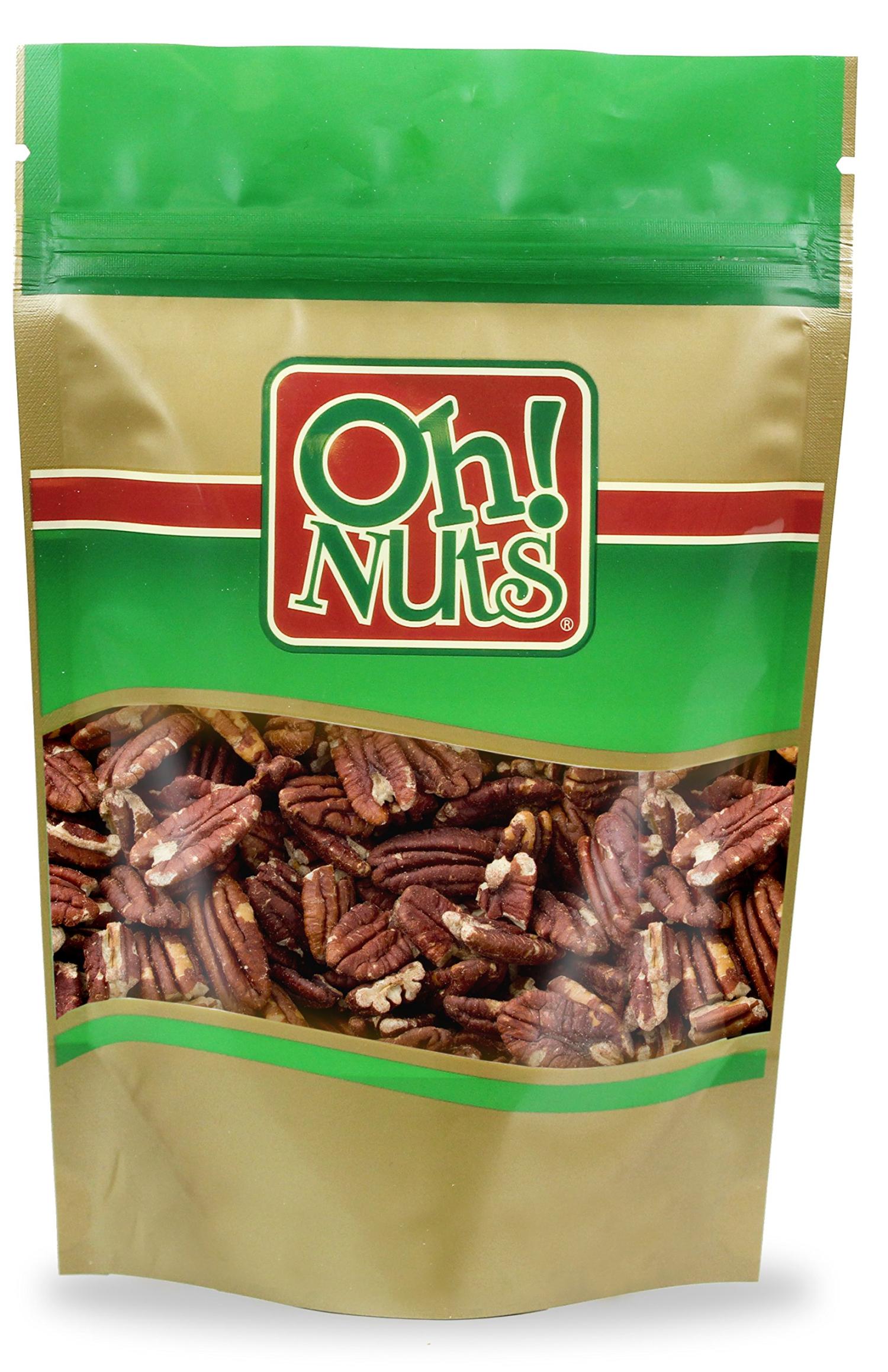 Pecans Dry Roasted Unsalted Kosher OilFree All Natural Pecans For Baking Snacks Salad