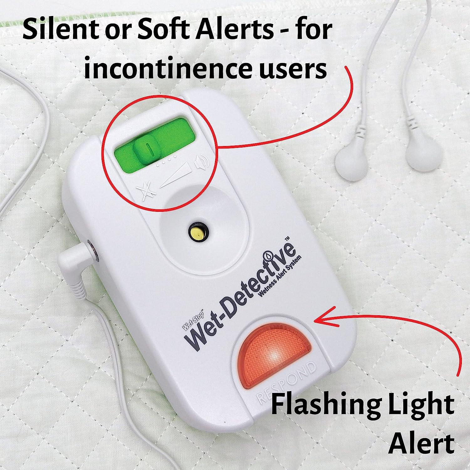 Wet Detective Bedwetting Kit, Incontinence & Bedwetting Alarm System