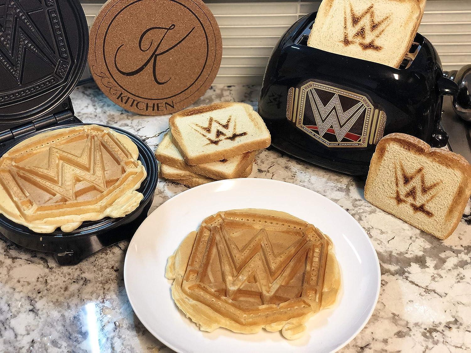 WWE CHAMPIONSHIP ワッフルメーカー WWE Championship Belt Round