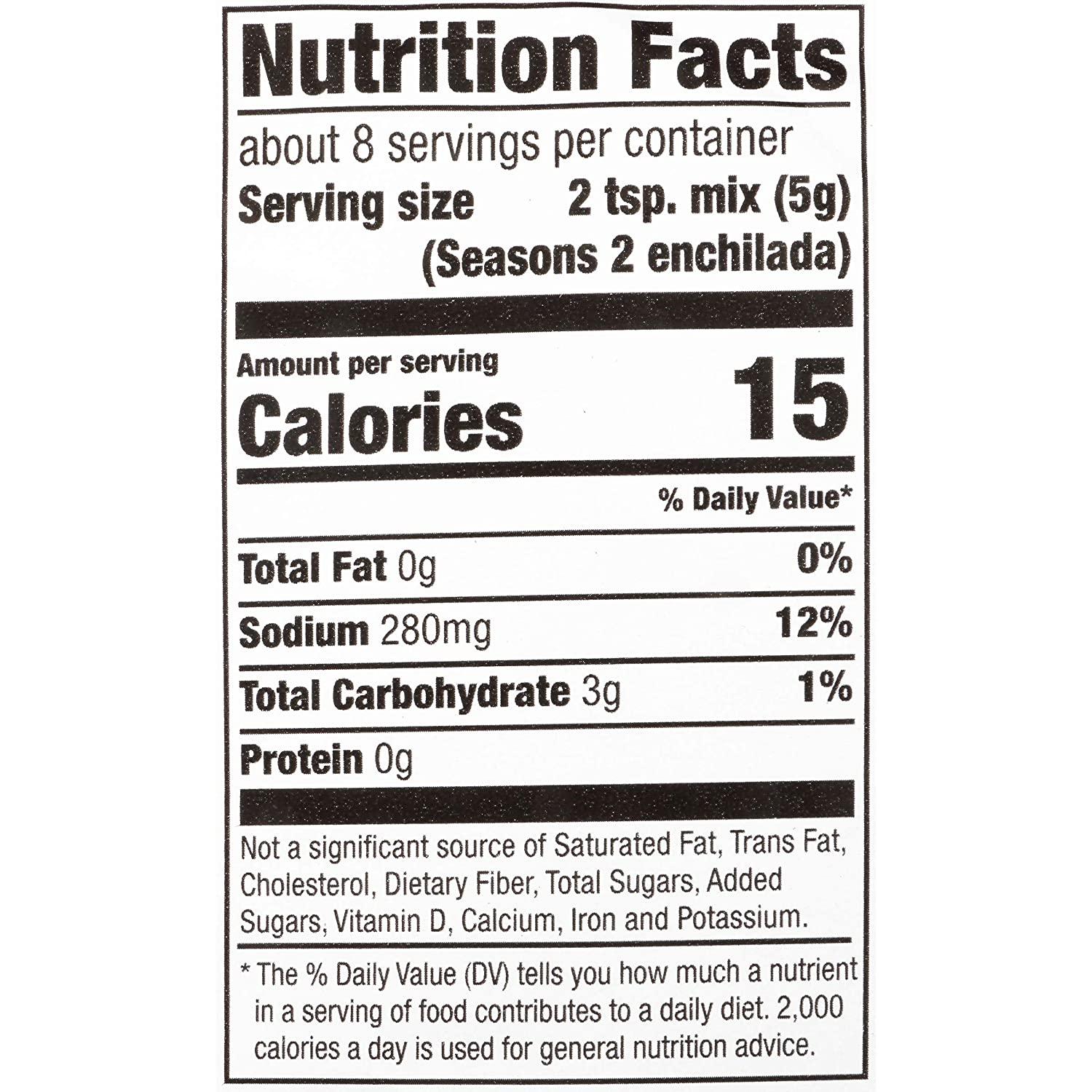 McCormick Enchilada Sauce Mix, 1.5 oz (Pack of 12) Enchilada 1.5 Ounce