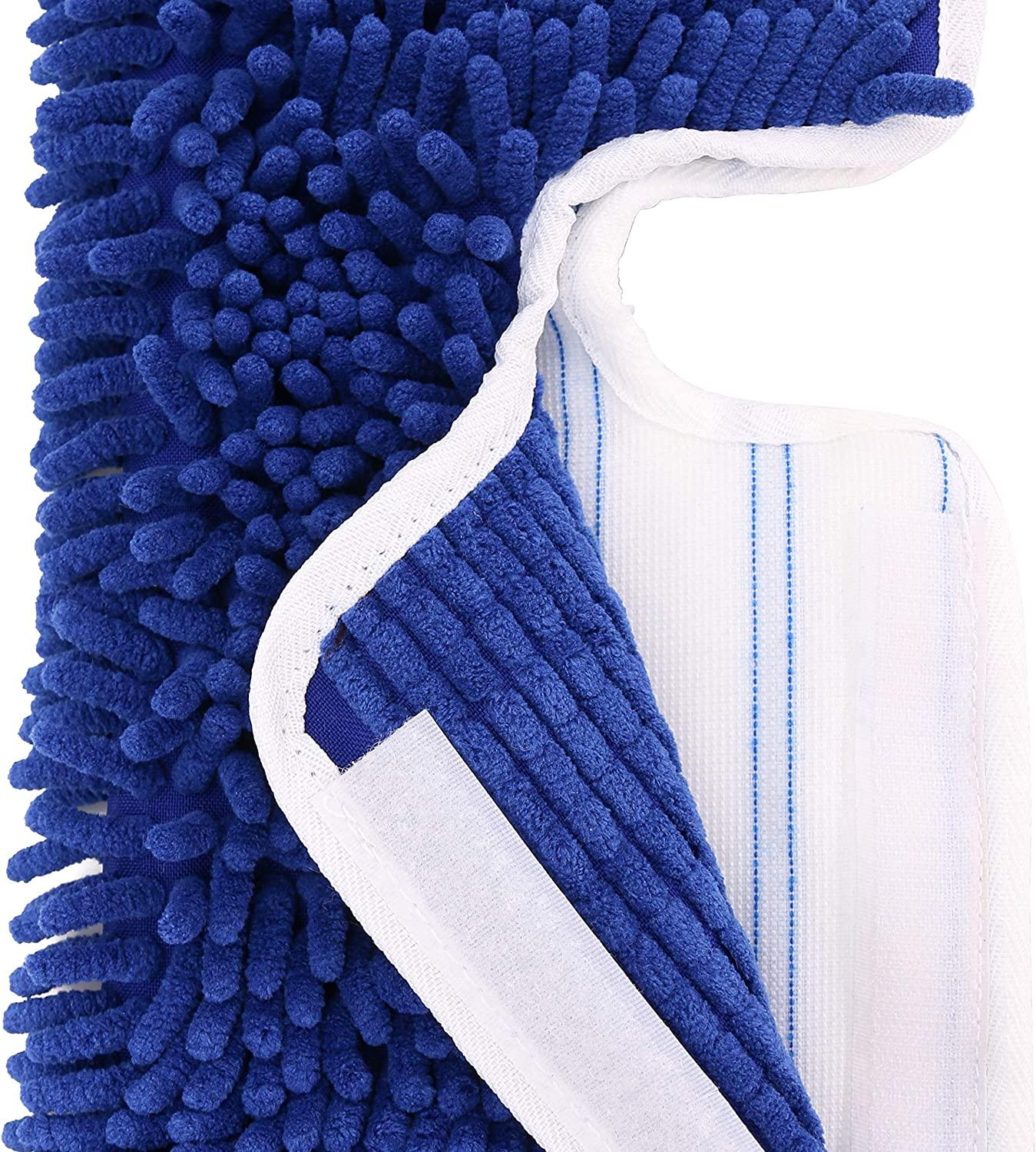 3 Pack Mop Refills Compatible with OCeda DuaAction Microfiber Mop