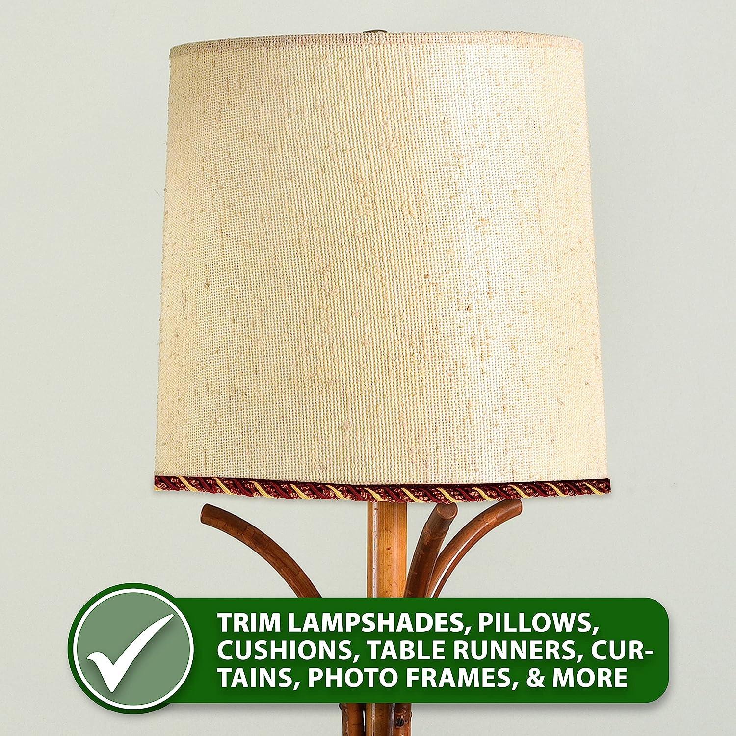 Mandala Crafts Twisted Lip Cord Trim by The Yard Navy Blue Lip