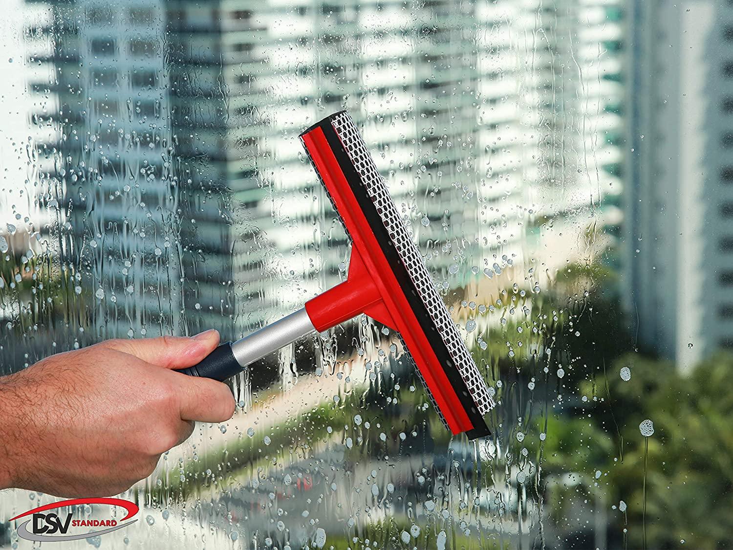 DSV Standard Shower Squeegee for Glass Doors, Squeegee for Window Cleaning,  All Purpose Window Cleaner Tool for Car Squeegee,Windshield | Mini Window