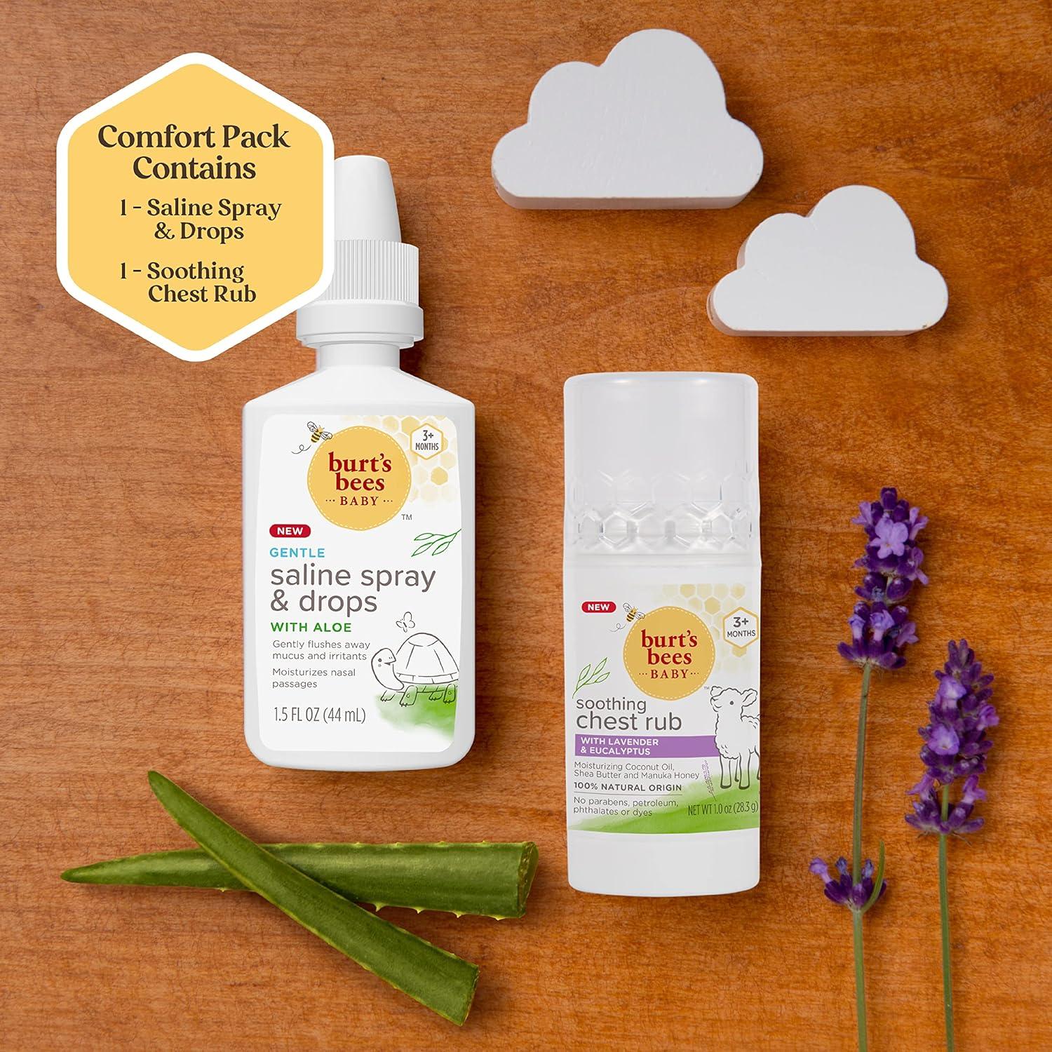 Burt's Bees Baby Chest Rub Stick Baby Saline Spray/Drops