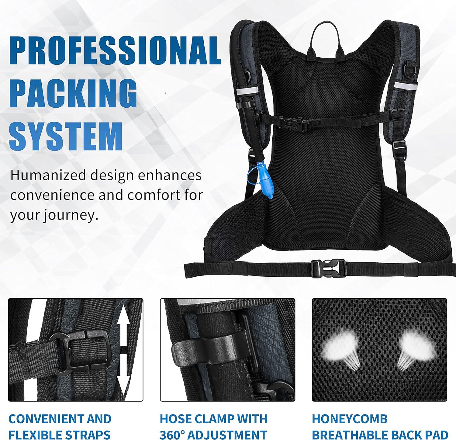 Miracol hydration backpack with 2l water bladder best sale