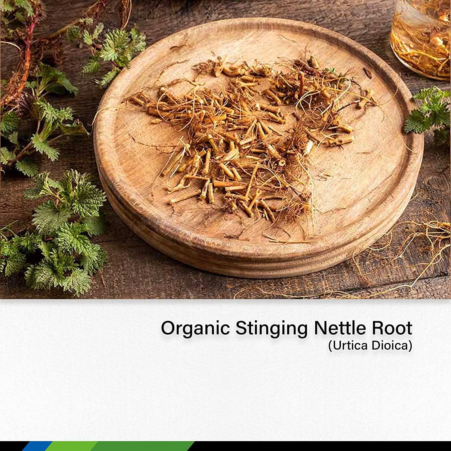 Mauwe Herbs Stinging Nettle Root Capsules 1000mg Support Supplement